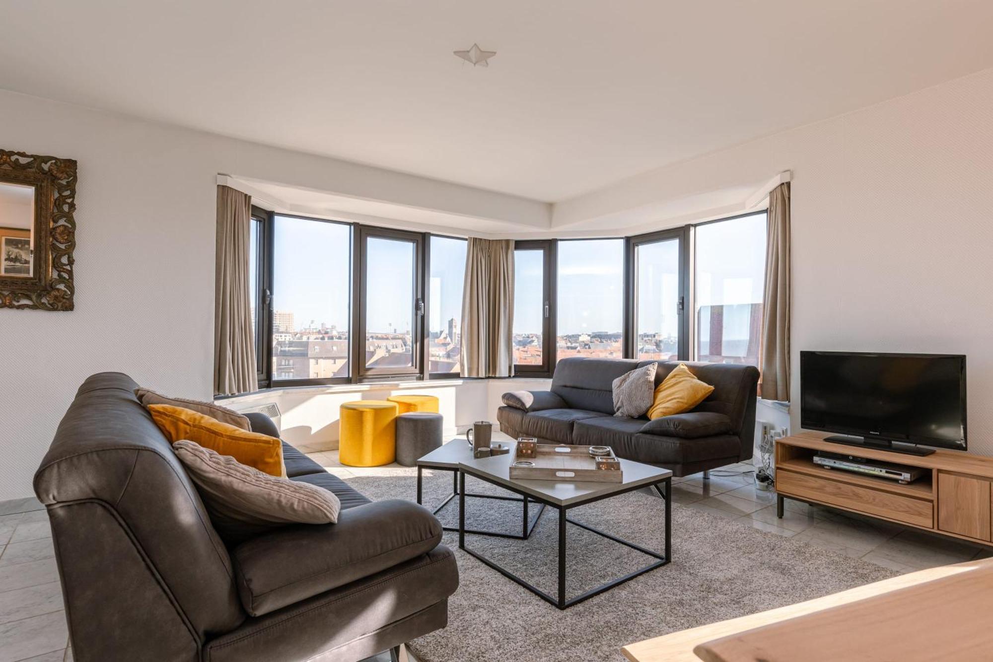 Huswell - Spacious & Modern Sea View Apartment With Garage Ostenda Esterno foto